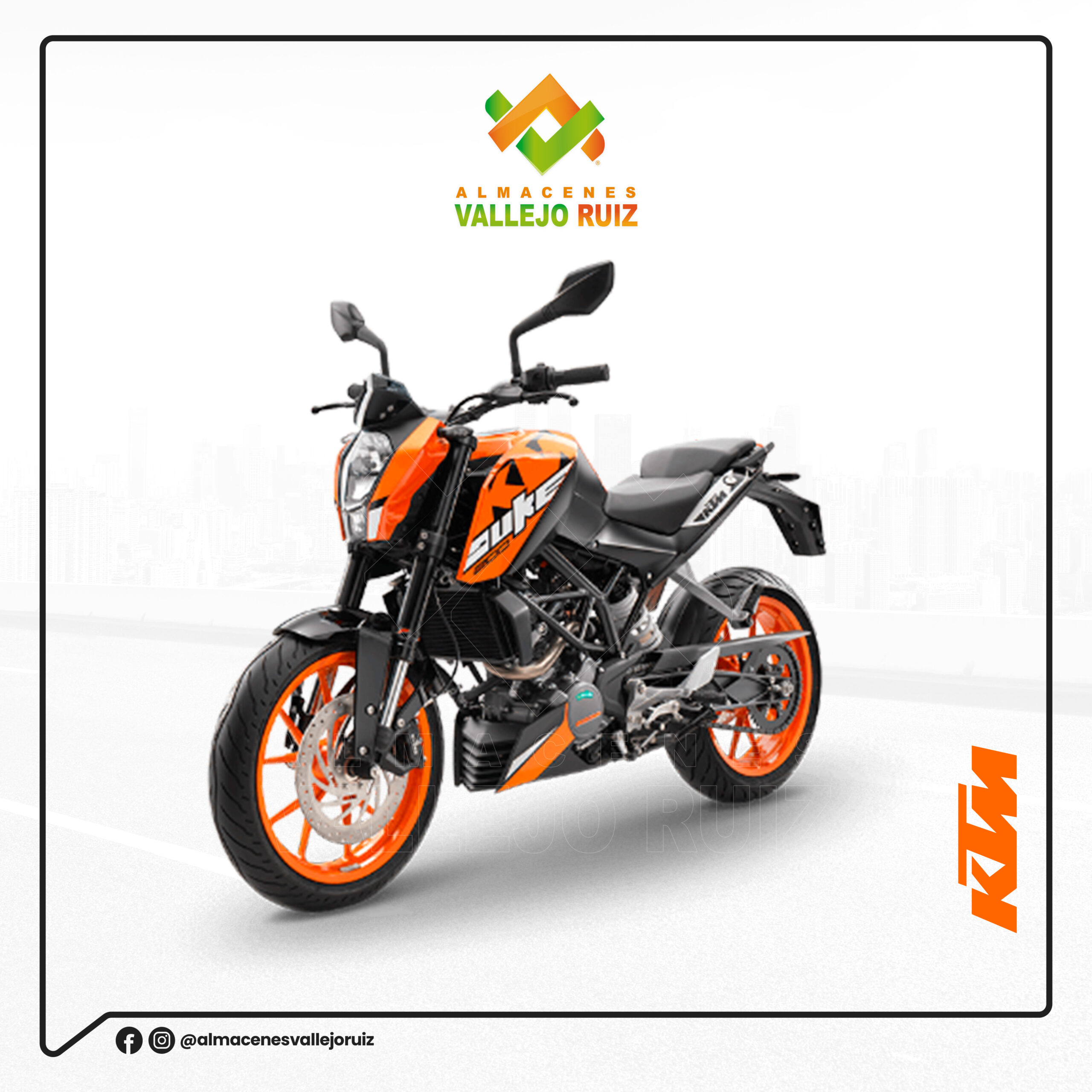 Ktm Duke 200 Almacenes Vallejo Ruiz